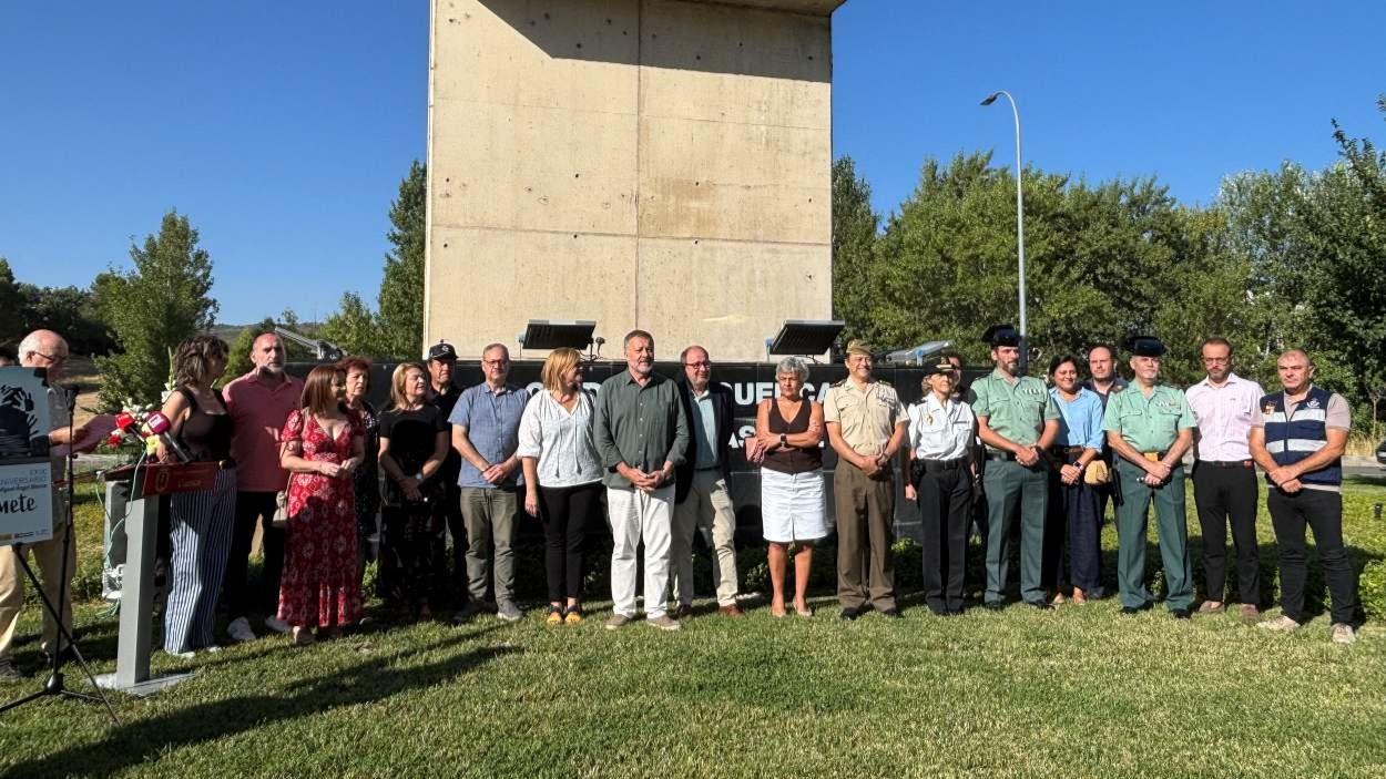 Homenaje a las victimas del terrorismo. Anabel Salinas