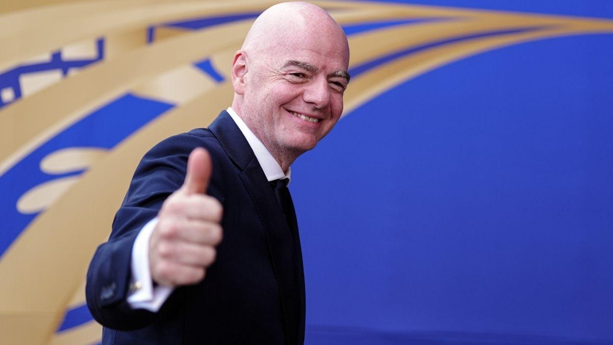 El presidente de la FIFA, Gianni Infantino. EP