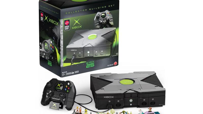 Una Xbox a escala real construida pieza a pieza Una Xbox a escala real construida pieza a pieza