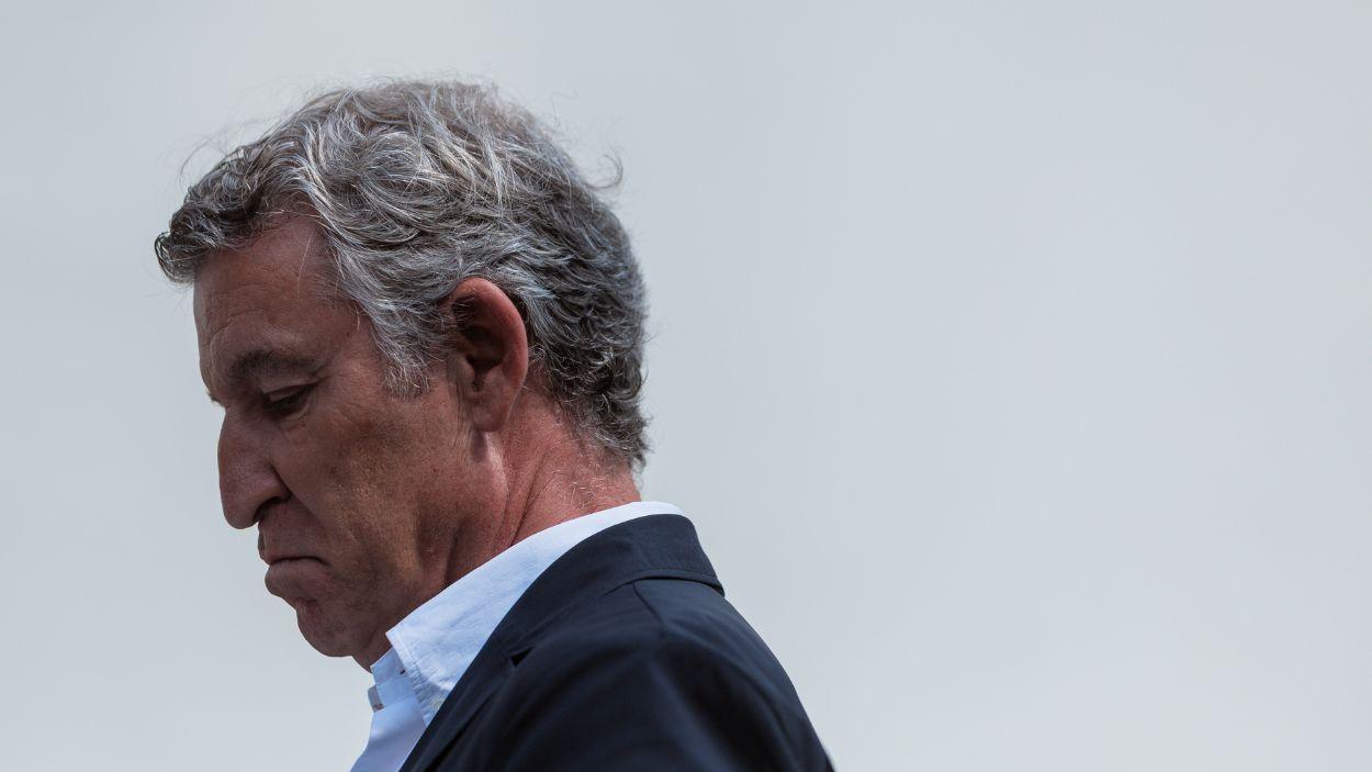 El presidente del Partido Popular, Alberto Núñez Feijóo. EP.