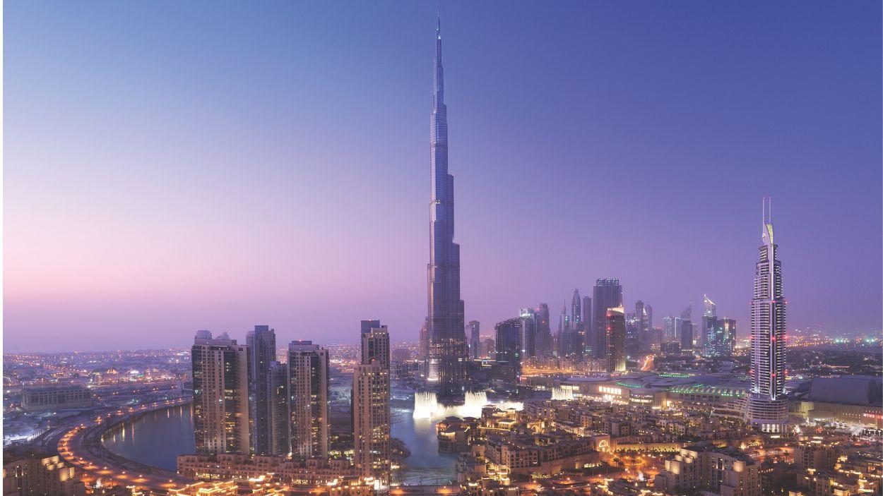 Burj Khalifa, edificio que ha contado con la intervención de ACS en sus infraestructuras