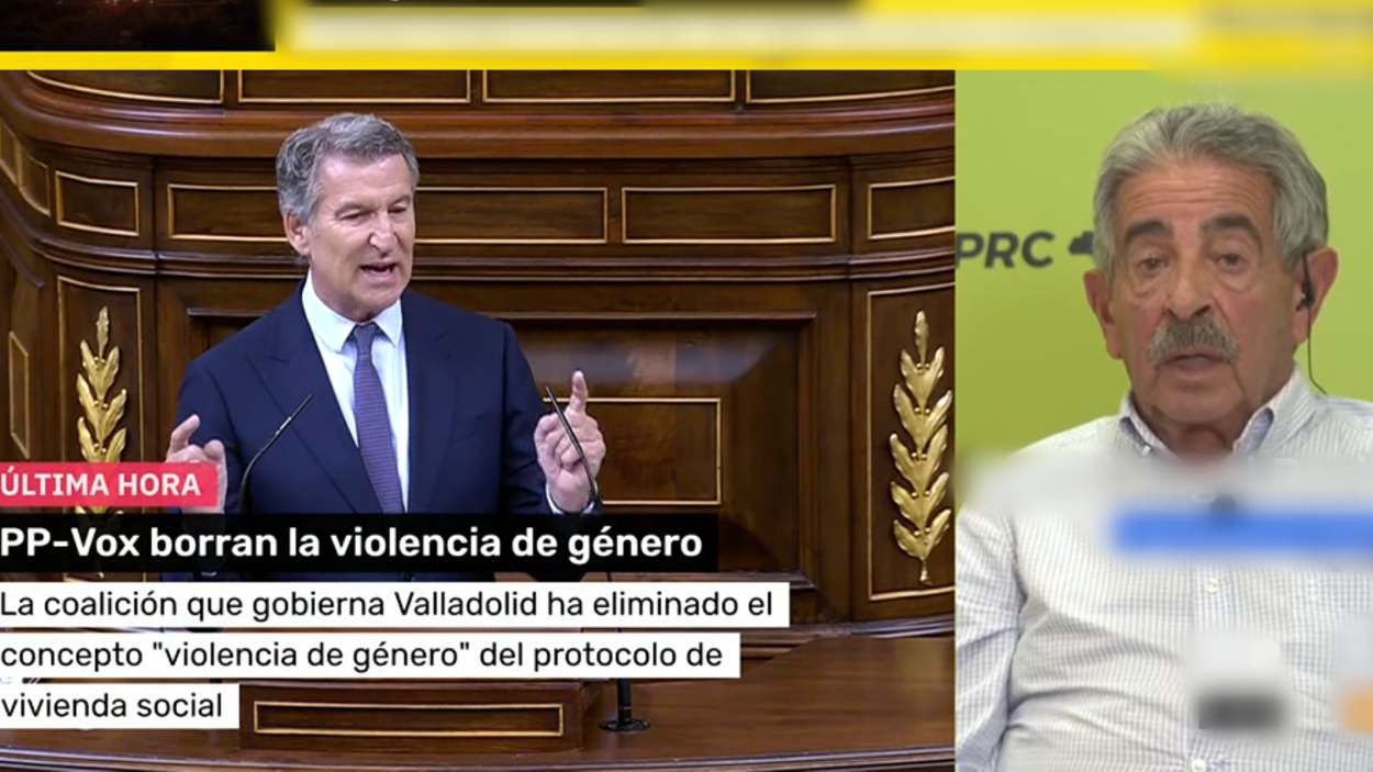 Alberto Núñez Feijóo y Miguel Ángel Revilla (RTVE)