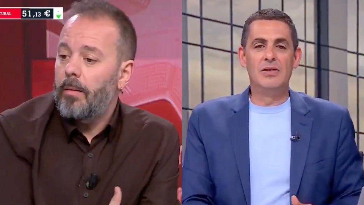 Antonio Maestre y Antonio Naranjo. ATRESMEDIA/TELEMADRID
