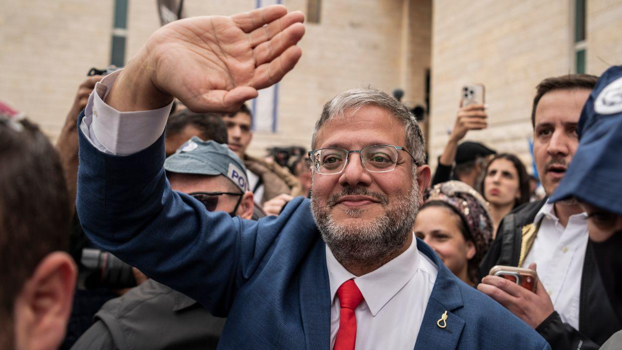 El ministro de Seguridad Nacional de Israel, Ben Gvir. EP.