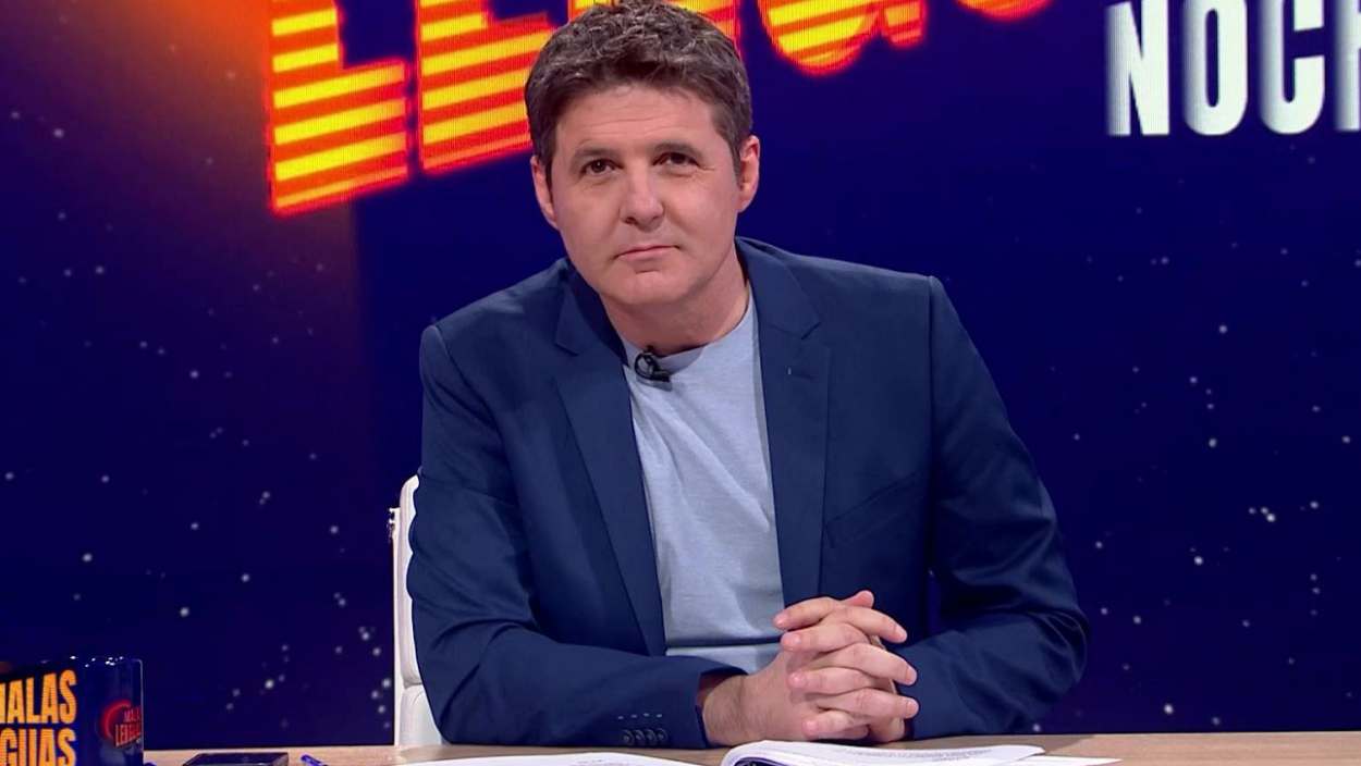 Jesús Cintora en 'Malas lenguas noche'  (RTVE)