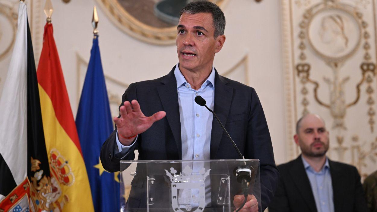 El presidente del Gobierno, Pedro Sánchez. EP. 
