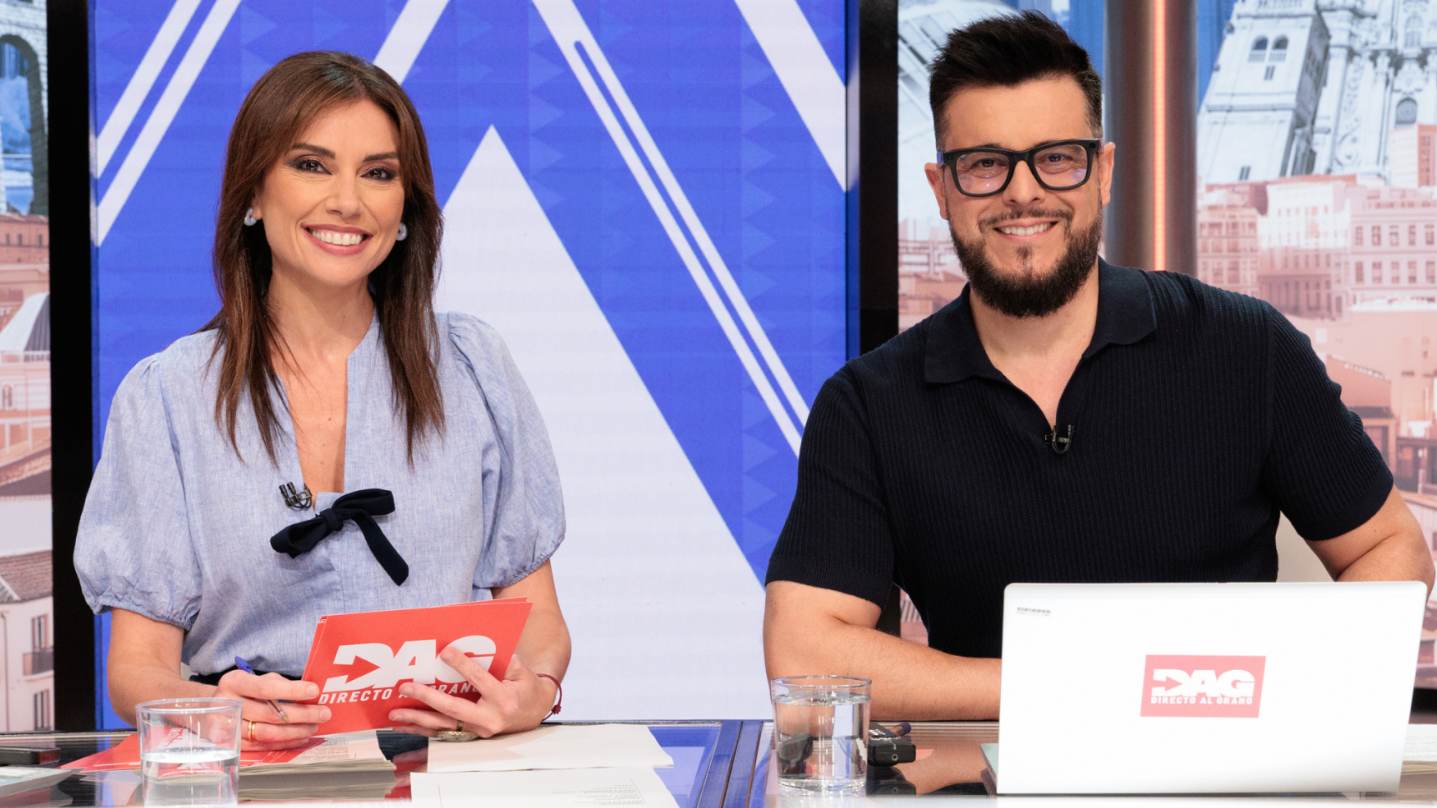 Marta Flich y Martín Barreiro en 'Directo al grano' (RTVE)