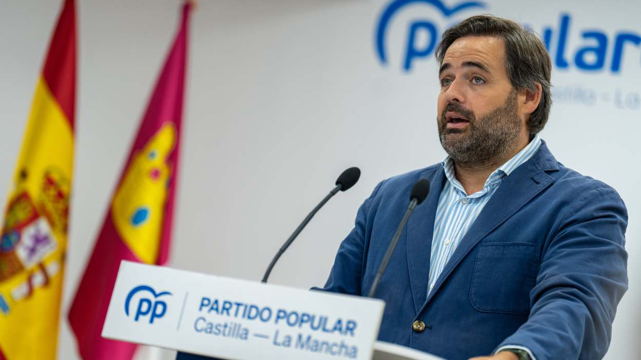 El líder del PP en Castilla-La Mancha, Paco Núñez. EP.