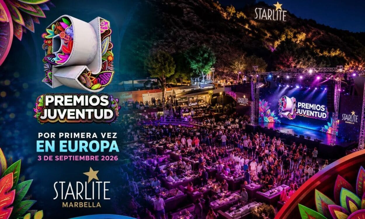 Cartel de los Premios Juventud en Starlite Marbella | Imagen de Starlite Marbella