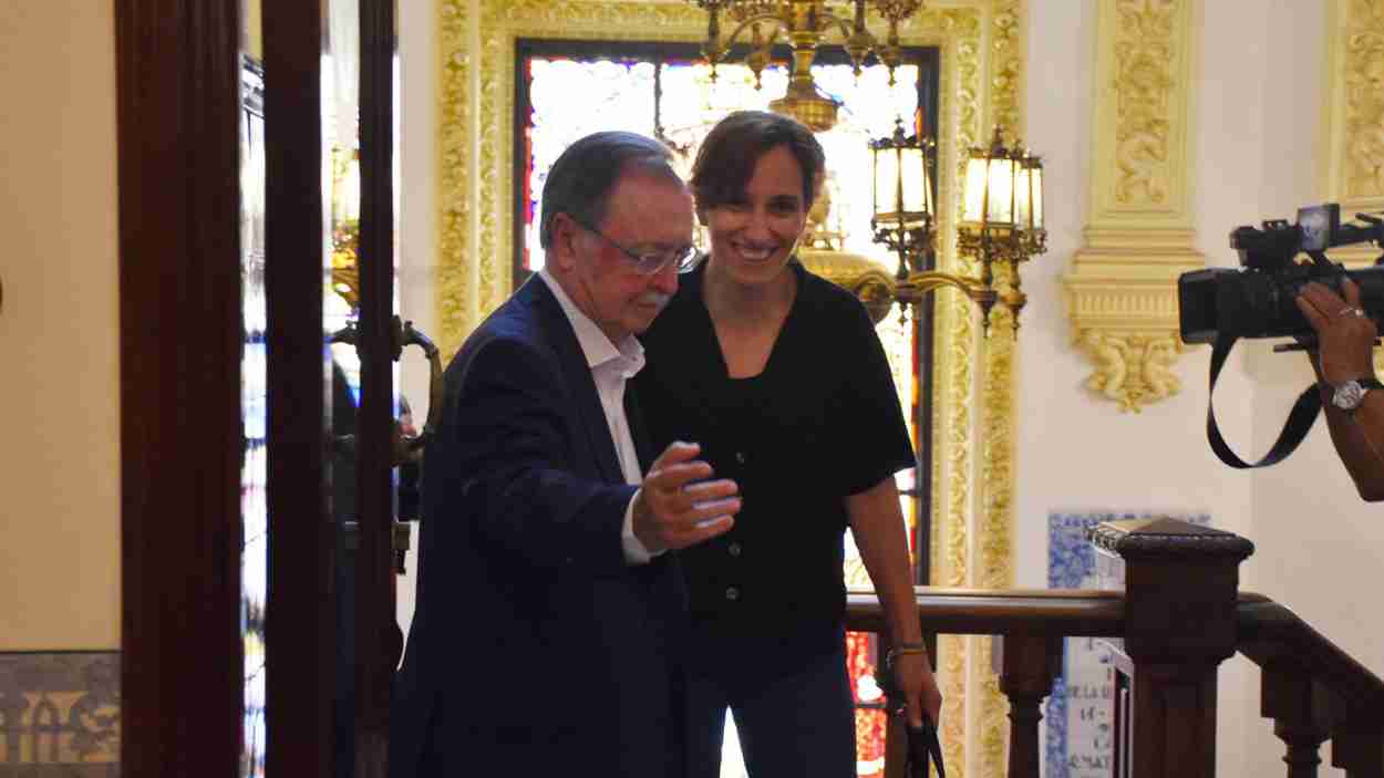 Mónica García y Juan Jesús Vivas. EP