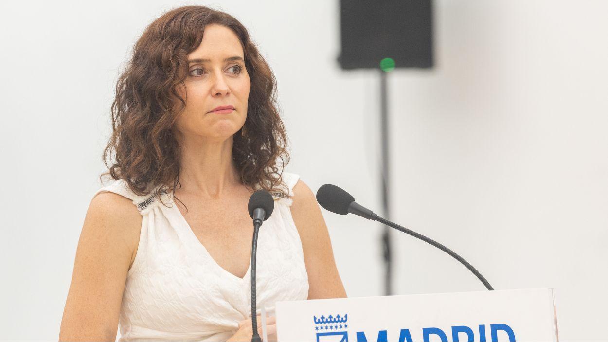 La presidenta de la Comunidad de Madrid, Isabel Díaz Ayuso. EP. (4)