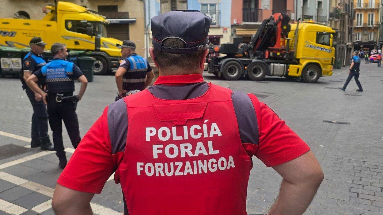 Al menos 47 heridos y tres hospitalizados por una explosión de cohetes en el chupinazo de Noáin (Navarra). EP.