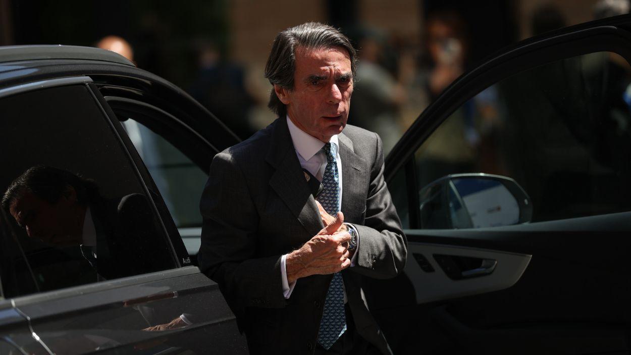El expresidente del Gobierno, José María Aznar, en una imagen de archivo. EP.