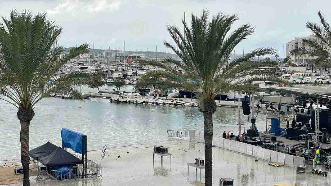 Aviso por rissagas en Menorca. EP