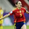 Esther González durante un partido con la selección| EP