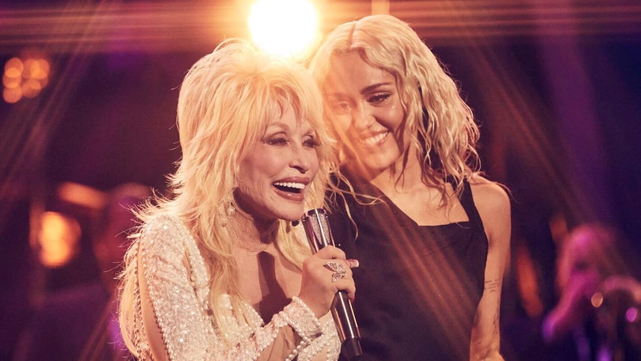 Dolly Parton y Miley Cyrus