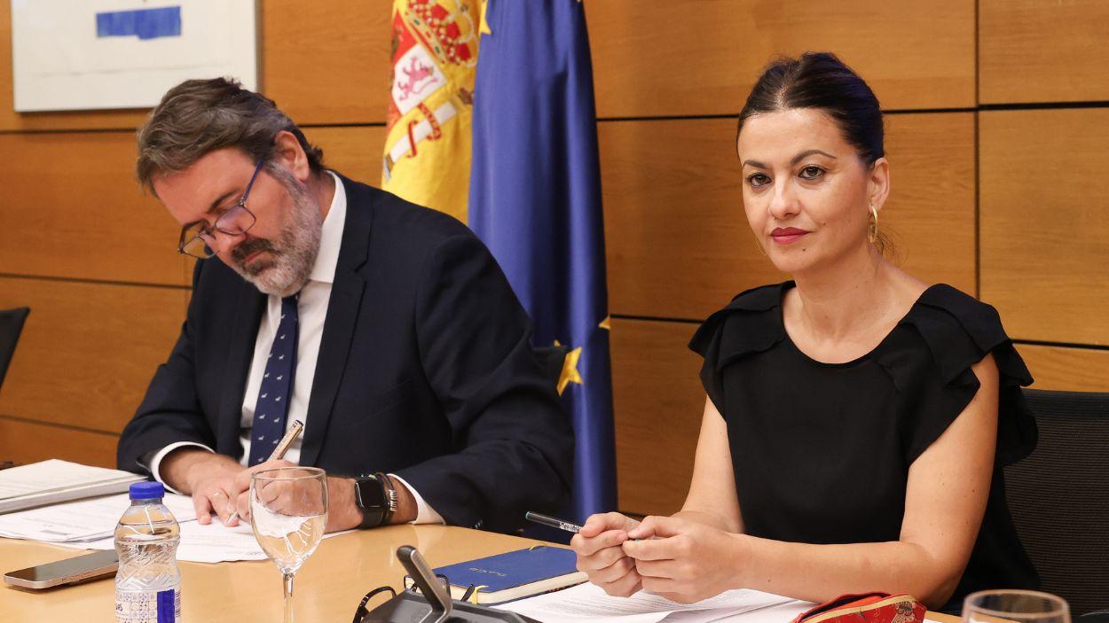 La ministra de Juventud e Infancia, Sira Rego, preside la reunión de la Conferencia Sectorial de Juventud e Infancia para abordar la crisis de Ceuta. EP.