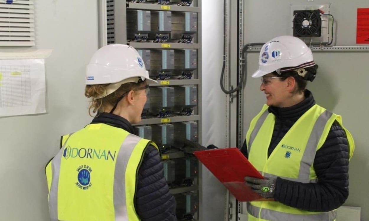 Trabajadoras de Dornan, empresa de Turner (ACS)