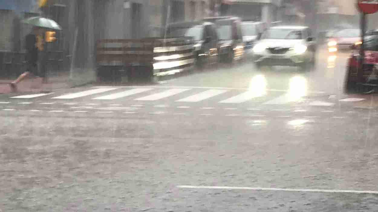 Las tormentas seguirán este viernes. EP