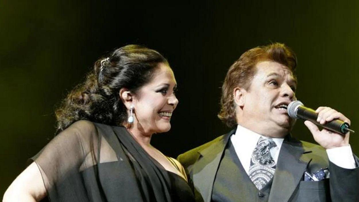 Juan Gabriel e Isabel Pantoja.