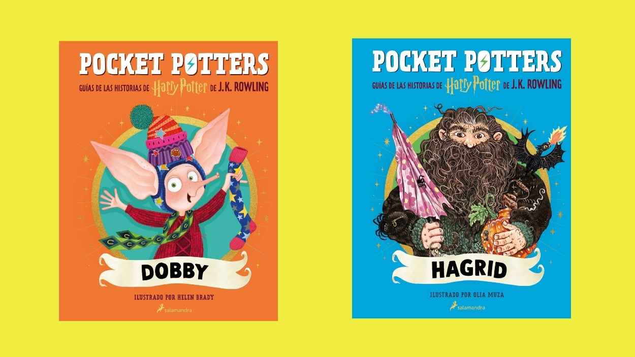 Hagrid y Dobby se incorporan a la colección POCKET POTTERS: Guías de las historias de HARRY POTTER de J.K. Rowling