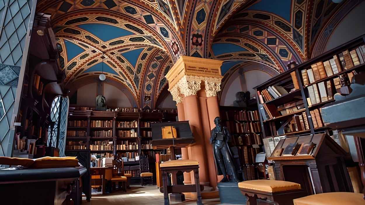 Biblioteca Estatal Lenin de Moscú.