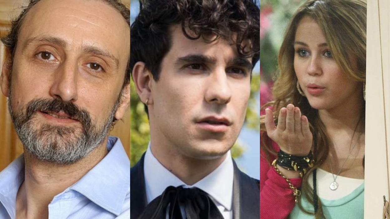 José Luis Gil ('Aquí no hay quien viva'), Javier Calvo ('Física o Química') y Miley Cyrus ('Hannah Montana')