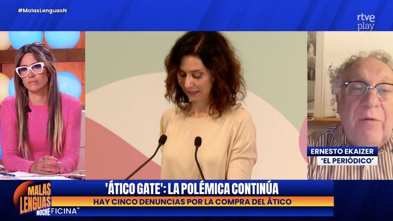 El periodista Ernesto Ekaizer. Malas Lenguas.