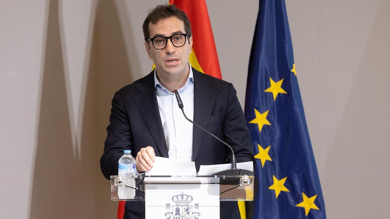 El vicepresidente primero y ministro de Economía, Comercio y Empresa, Carlos Cuerpo, en una imagen de archivo. EP