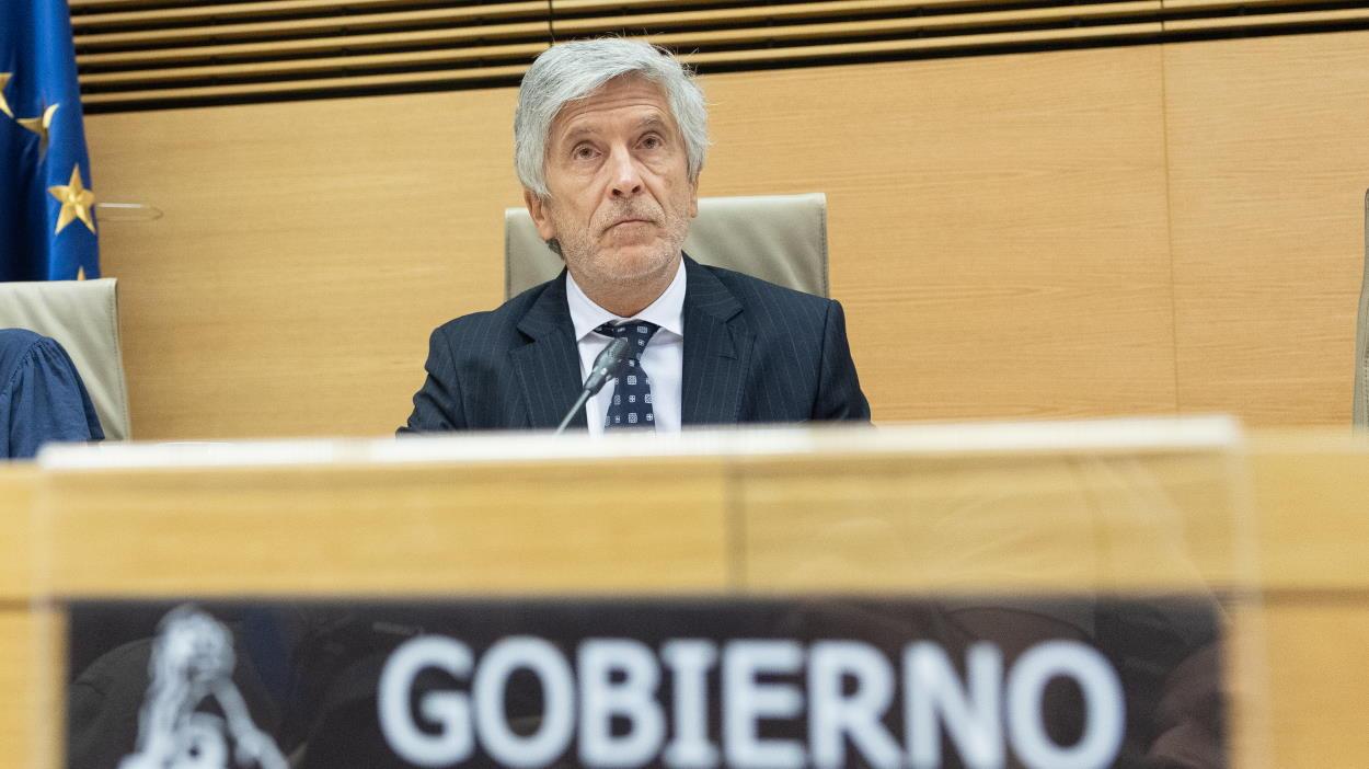 El ministro de Interior, Fernando Grande Marlasaka. EP.