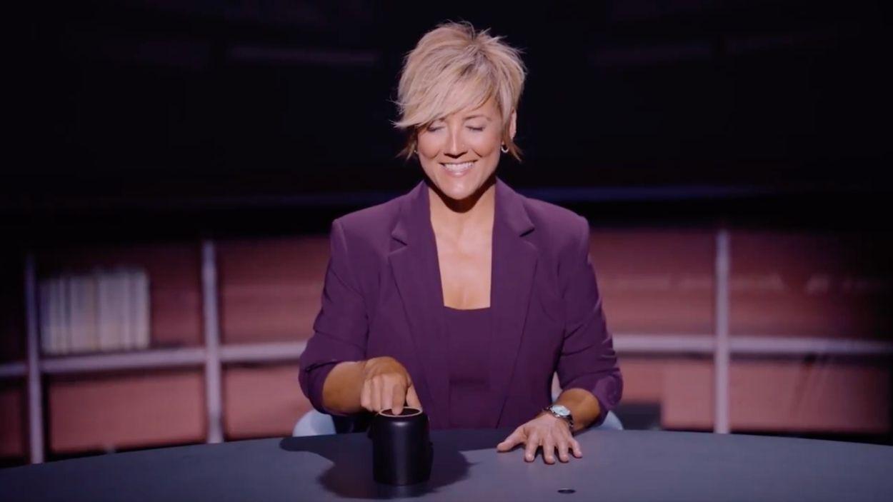 Cristina Pardo en la promoción de 'La Mesa'. ATRESMEDIA. 