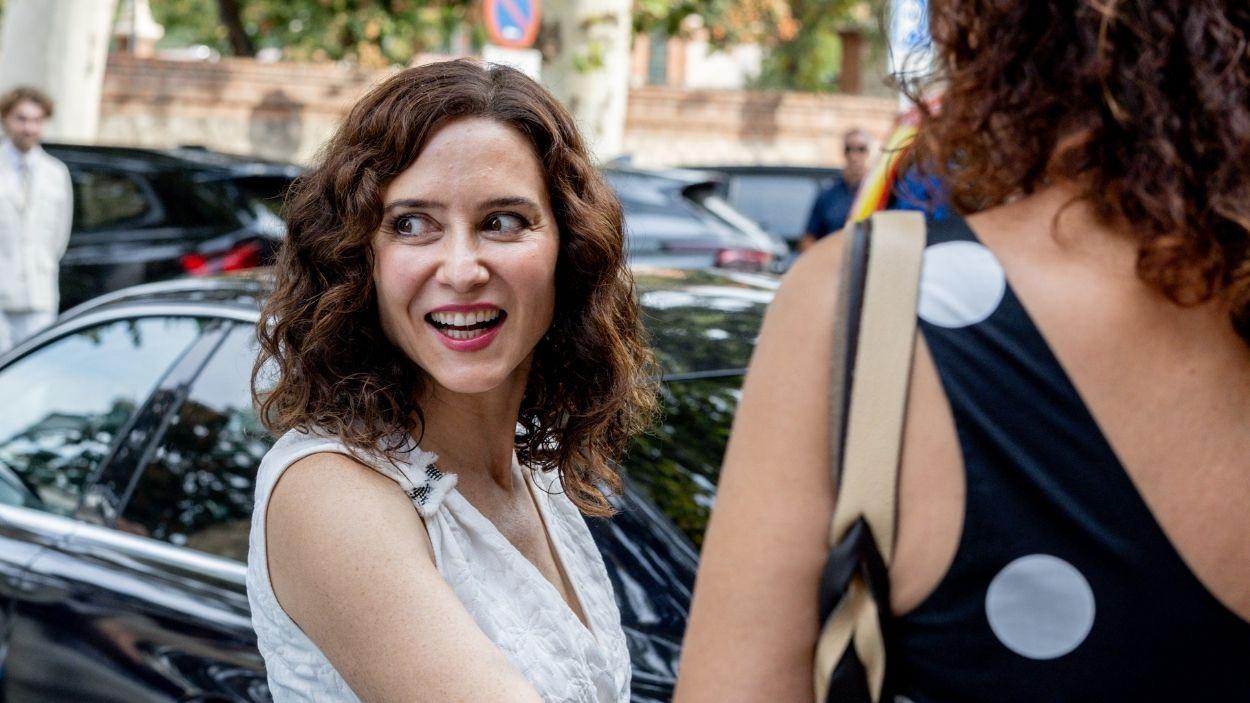 La presidenta de la Comunidad de Madrid, Isabel Díaz Ayuso. EP