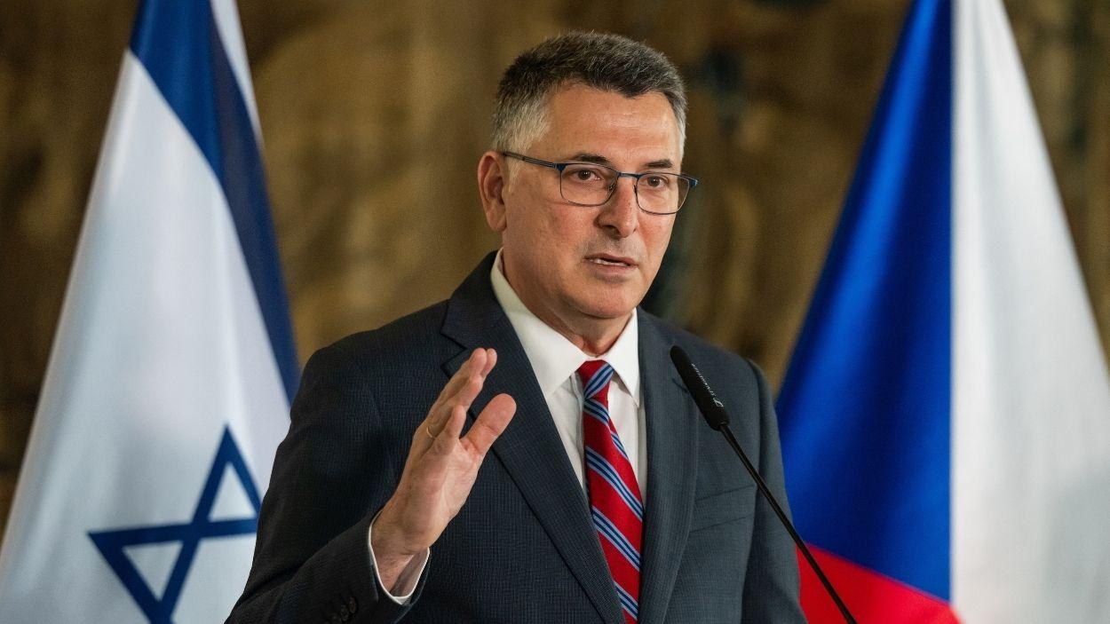 El ministro de Exteriores de Israel, Gideon Saar. EP