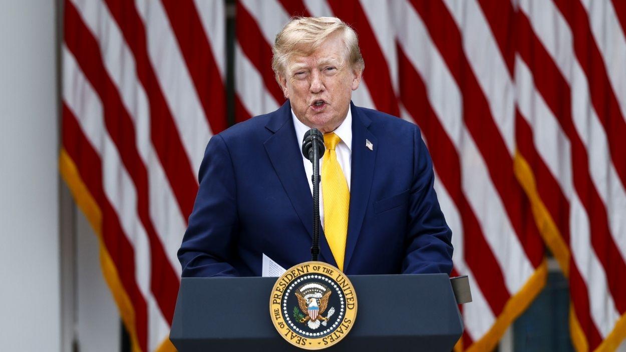 El presidente de Estados Unidos, Donald Trump. EP.