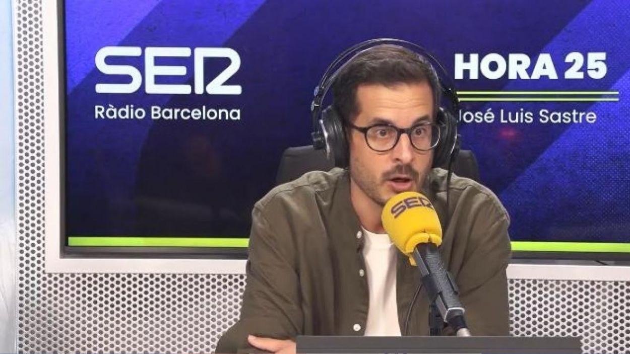 José Luis Sastre en 'Hora 25'. PRISA