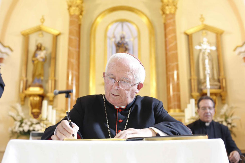 El arzobispo de Valencia, el cardenal Antonio Cañizares