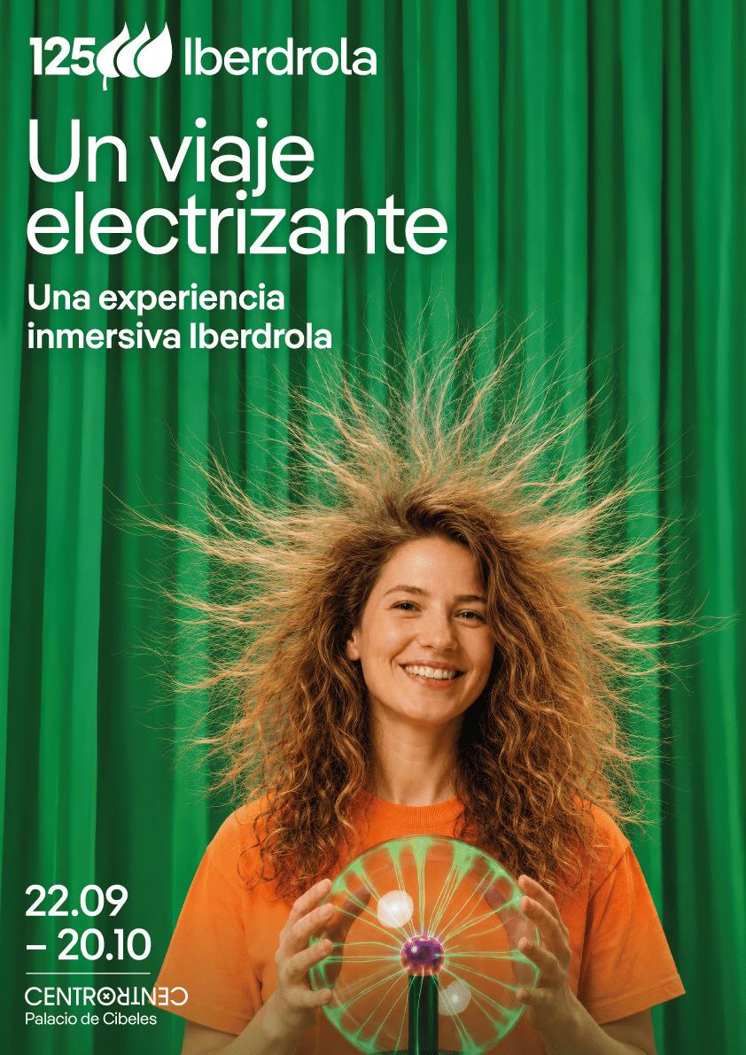 Cartel de muestra tecnológica en Madrid de Iberdrola Cartel de muestra tecnológica en Madrid de Iberdrola