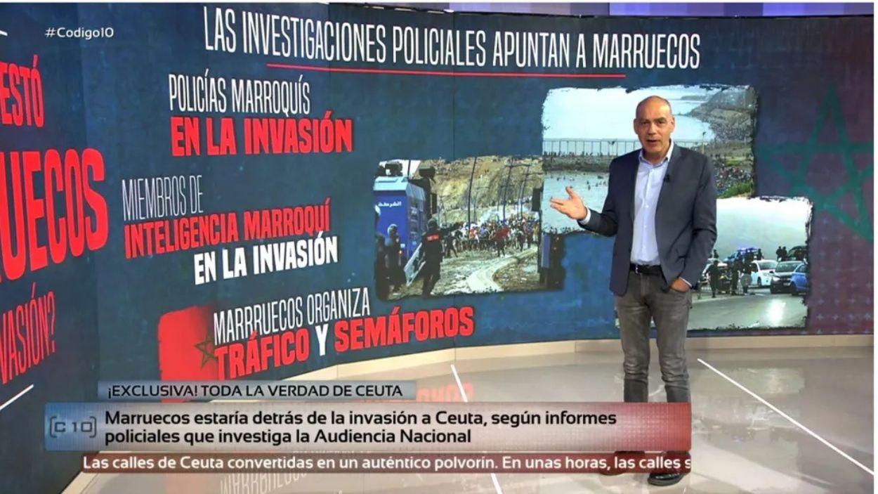 Nacho Abad en 'Código 10'. Mediaset