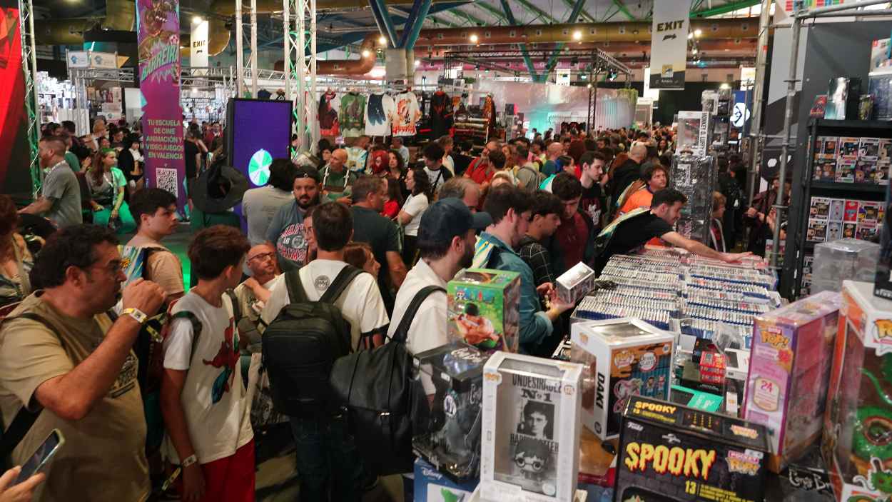 Ambiente en el San Diego Comic Con Málaga 