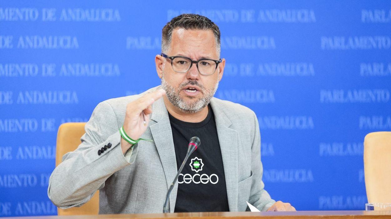 El portavoz del grupo parlamentario Adelante Andalucía, José Ignacio García / EP