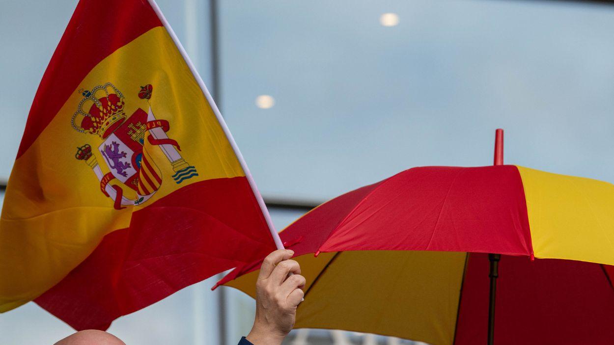 Imagen de archivo de una bandera de España. EP