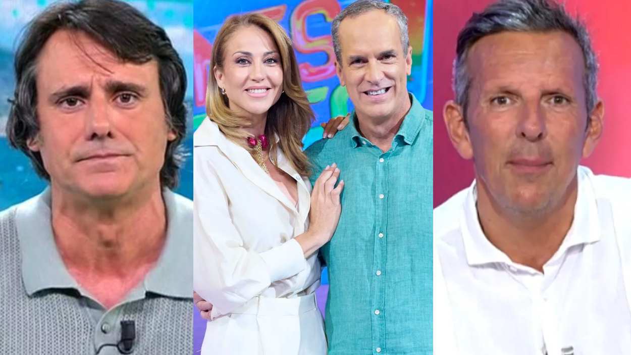 Ion Aramendi, Bea Archidona, Santi Acosta y Joaquín Prat