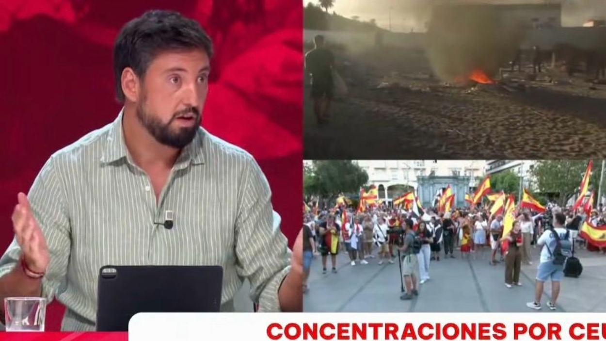 Fernando Carrera en el programa 'Directo al grano' de RTVE