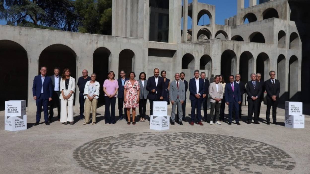 Reunión del Consejo General del Consorcio Porta Diagonal-Campus Clínic, celebrada en el Espacio Corberó de Esplugues de Llobregat. Ayuntamiento de L'Hospitalet