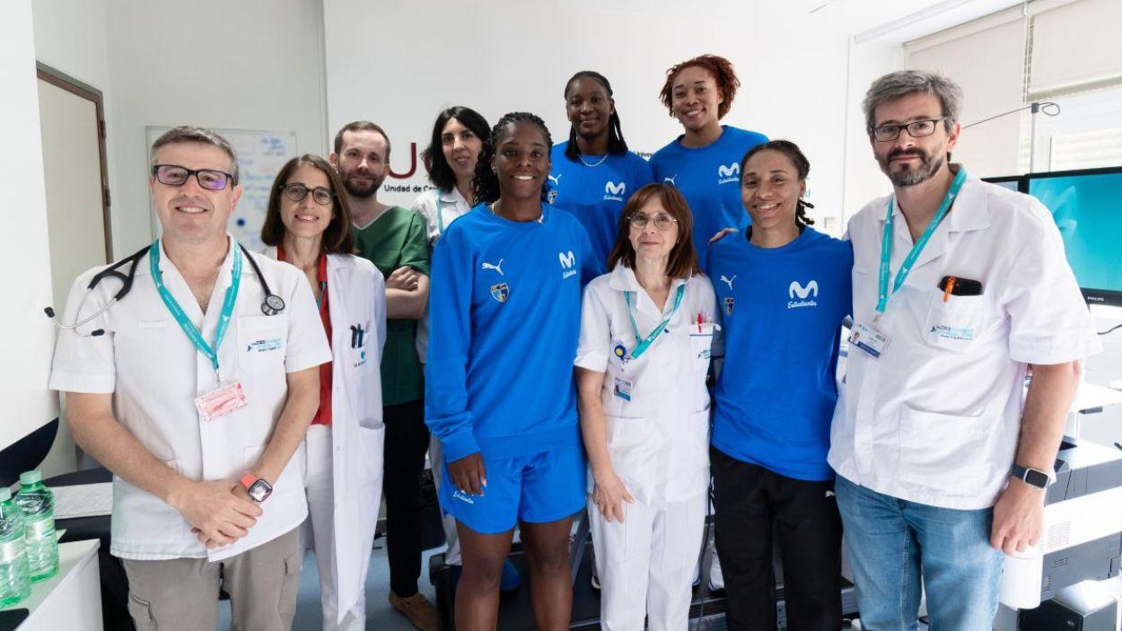 El primer equipo femenino de Movistar Estudiantes