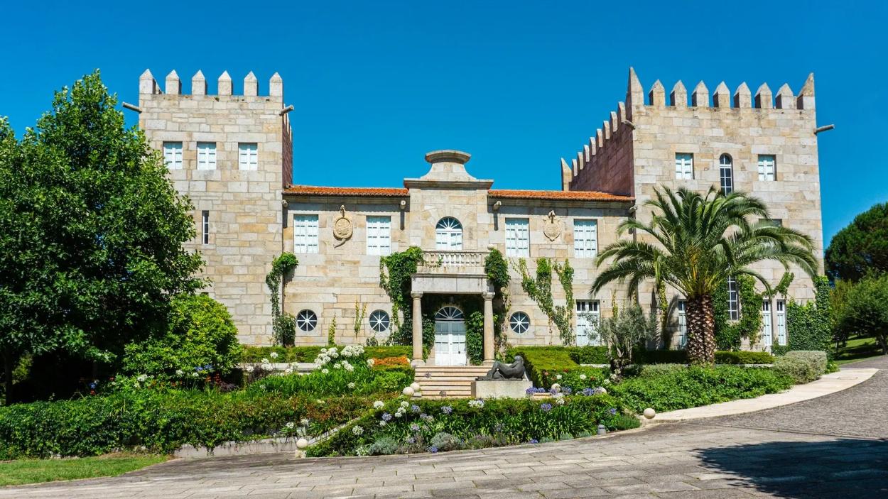 Finca del Pazo de Baión, la cual fue incautada a Laureano Oubiña