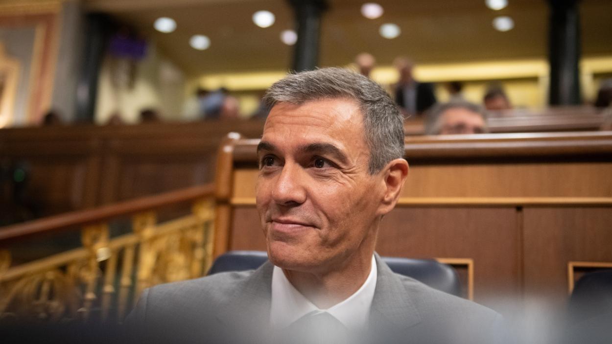 El presidente del Gobierno, Pedro Sánchez, a su llegada a una sesión plenaria en el Congreso de los Diputados, a 3 de septiembre de 2026, en Madrid. EP.
