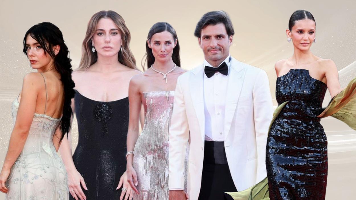Festival de Venecia Clara Galle, Blanca Suarez, Eugenia Silva, Carlos Sainz Jr. y Nina Dobrev  