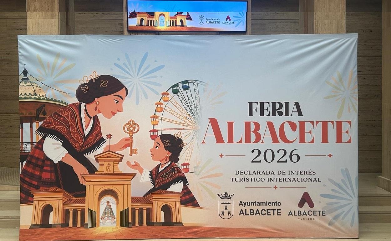 Cartel de la Feria de Albacete de 2026. EP