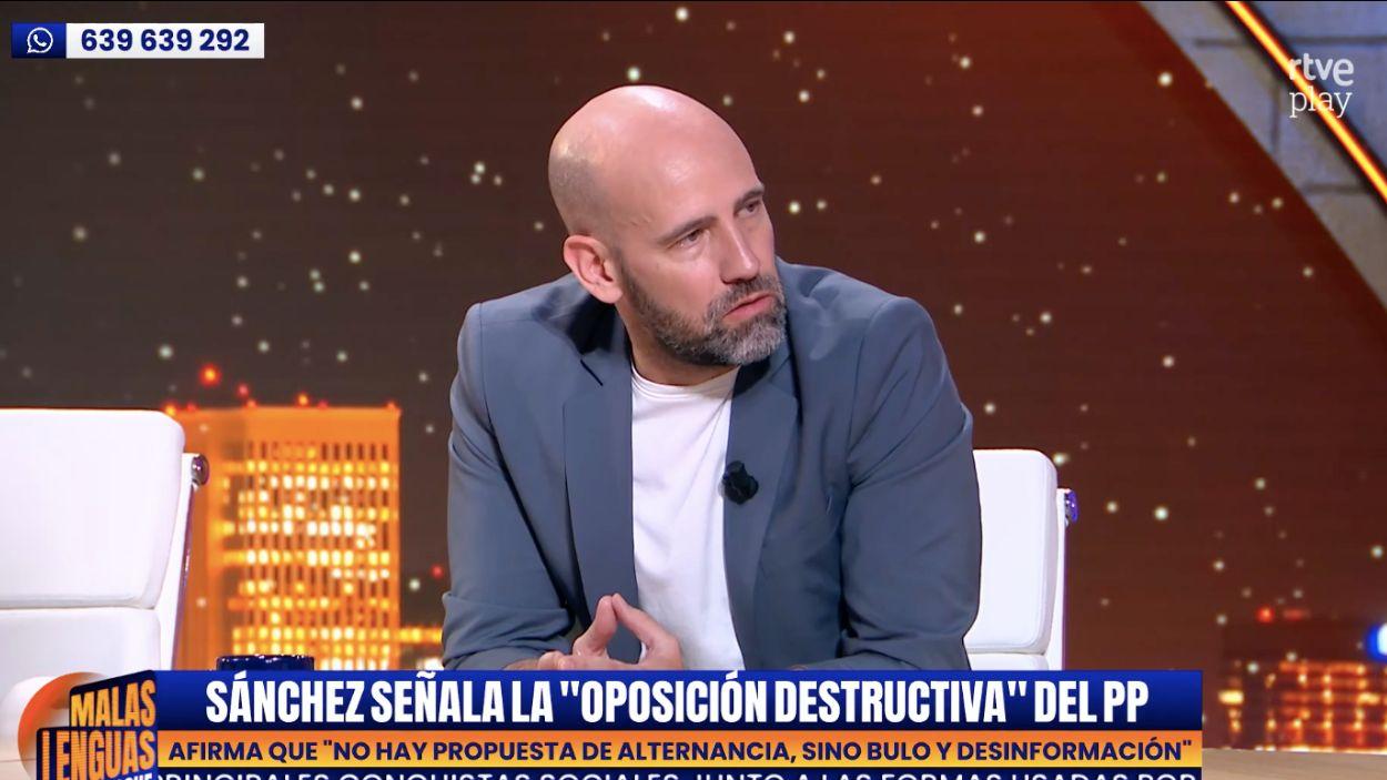 El colaborador Gonzalo Miró.  Malas lenguas.
